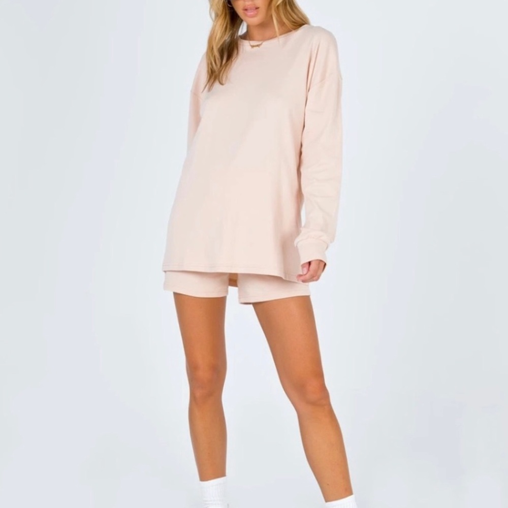 Princess Polly Layton Lounge Set Beige Size L/XL